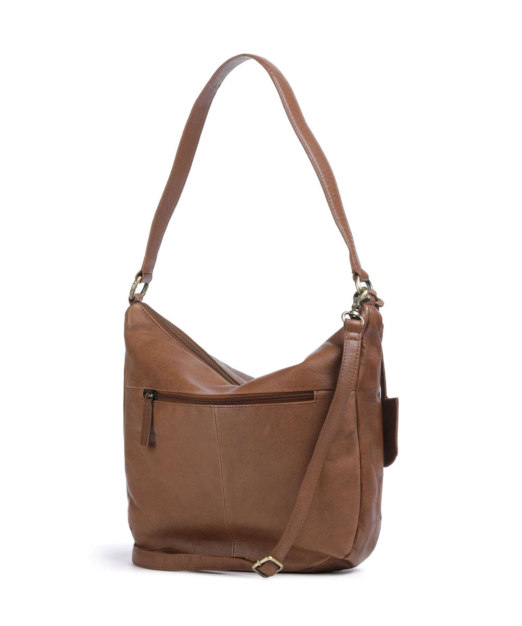 Burkely Natural Norah Hobo bag coco/cognac