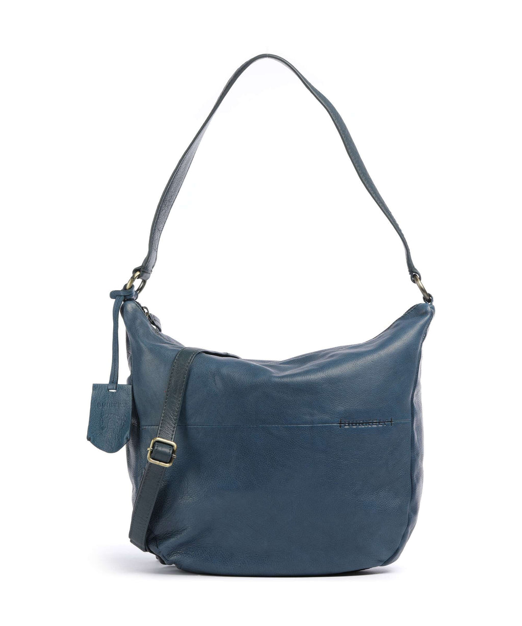 Burkely Natural Norah Hobo bag berry blue