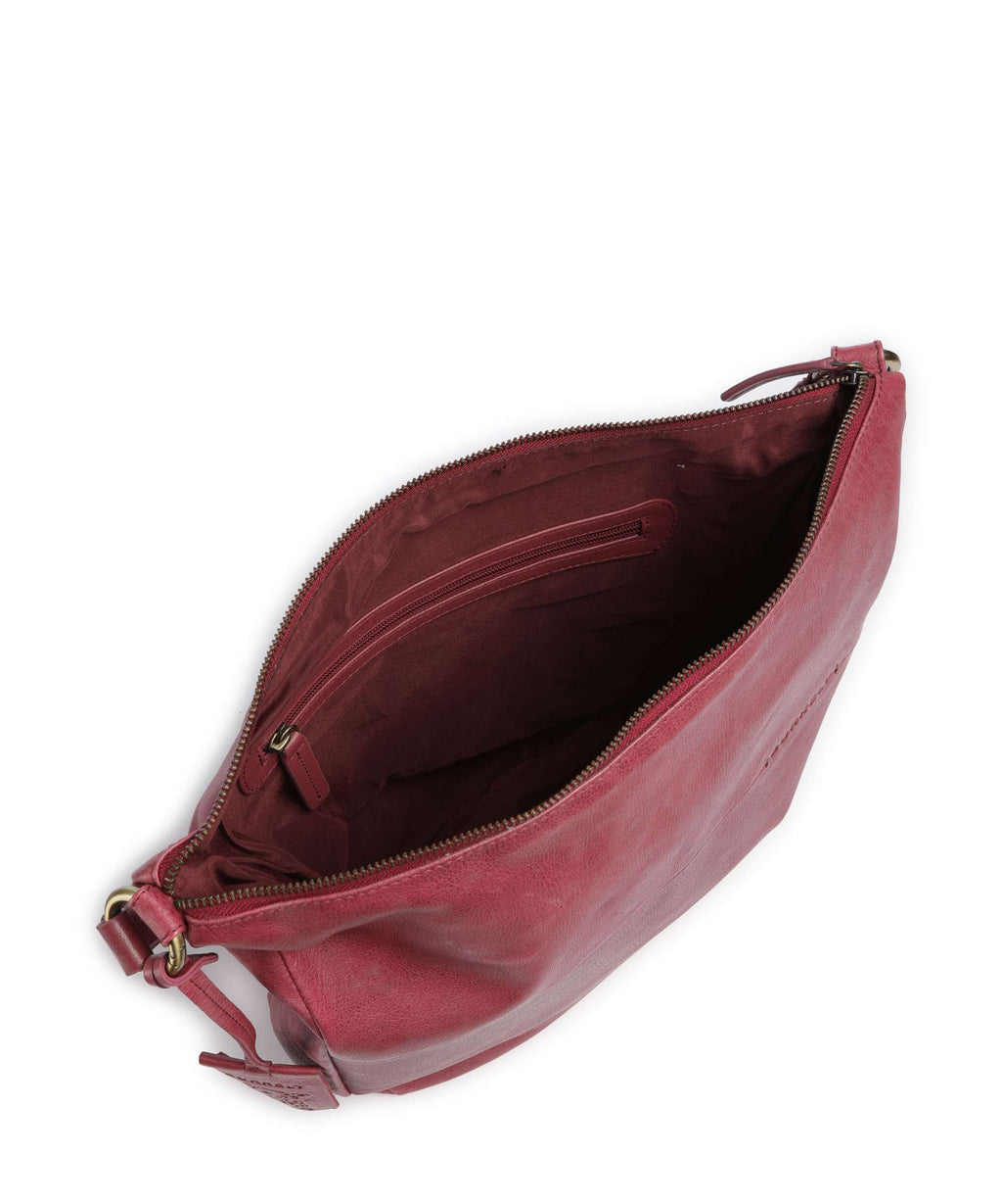 Burkely Natural Norah Hobo bag poppy pink
