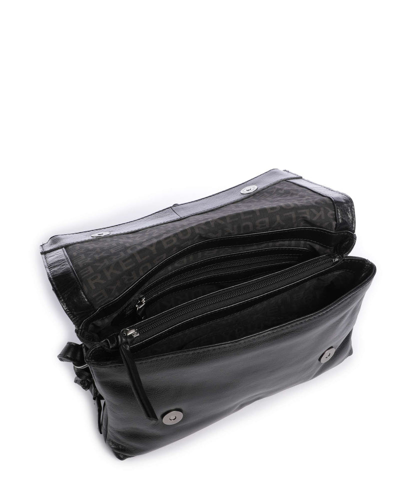 Burkely Creased Crystal Crossbody bag black