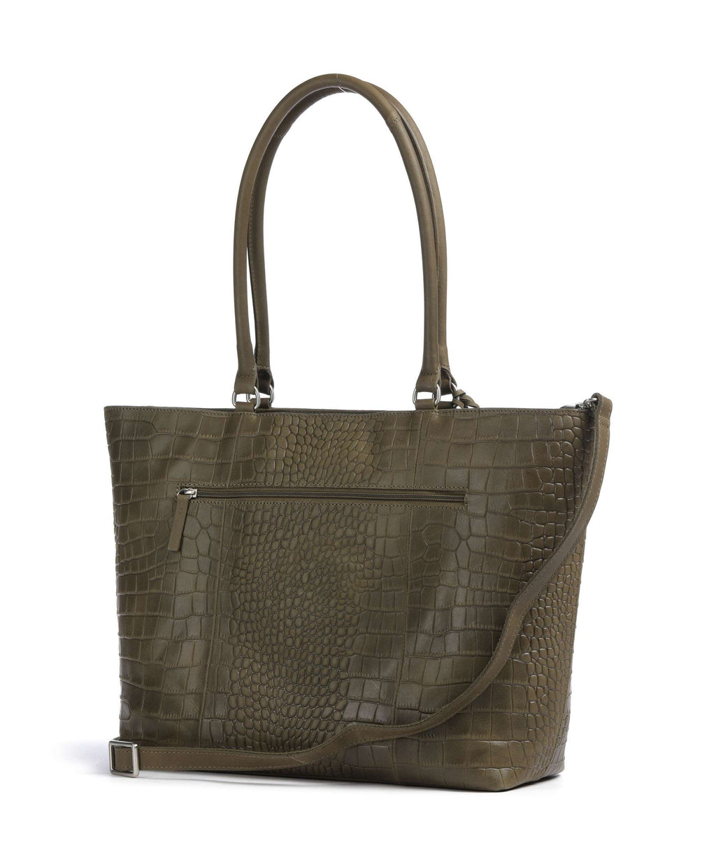 Burkely Cool Colbie Tote bag olive