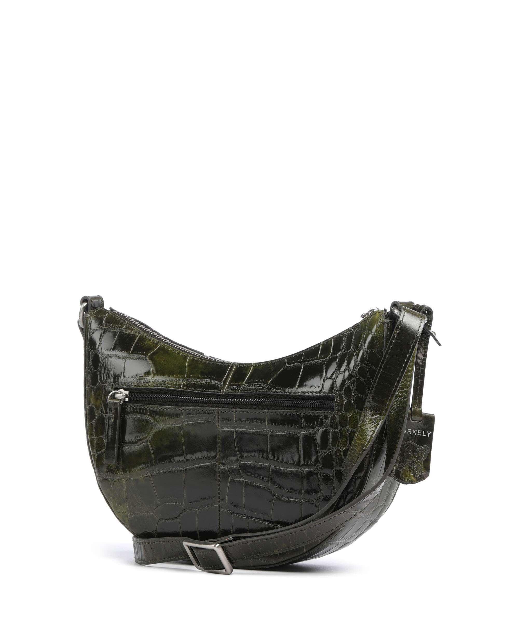 Burkely Cool Colbie Crossbody bag olive patent