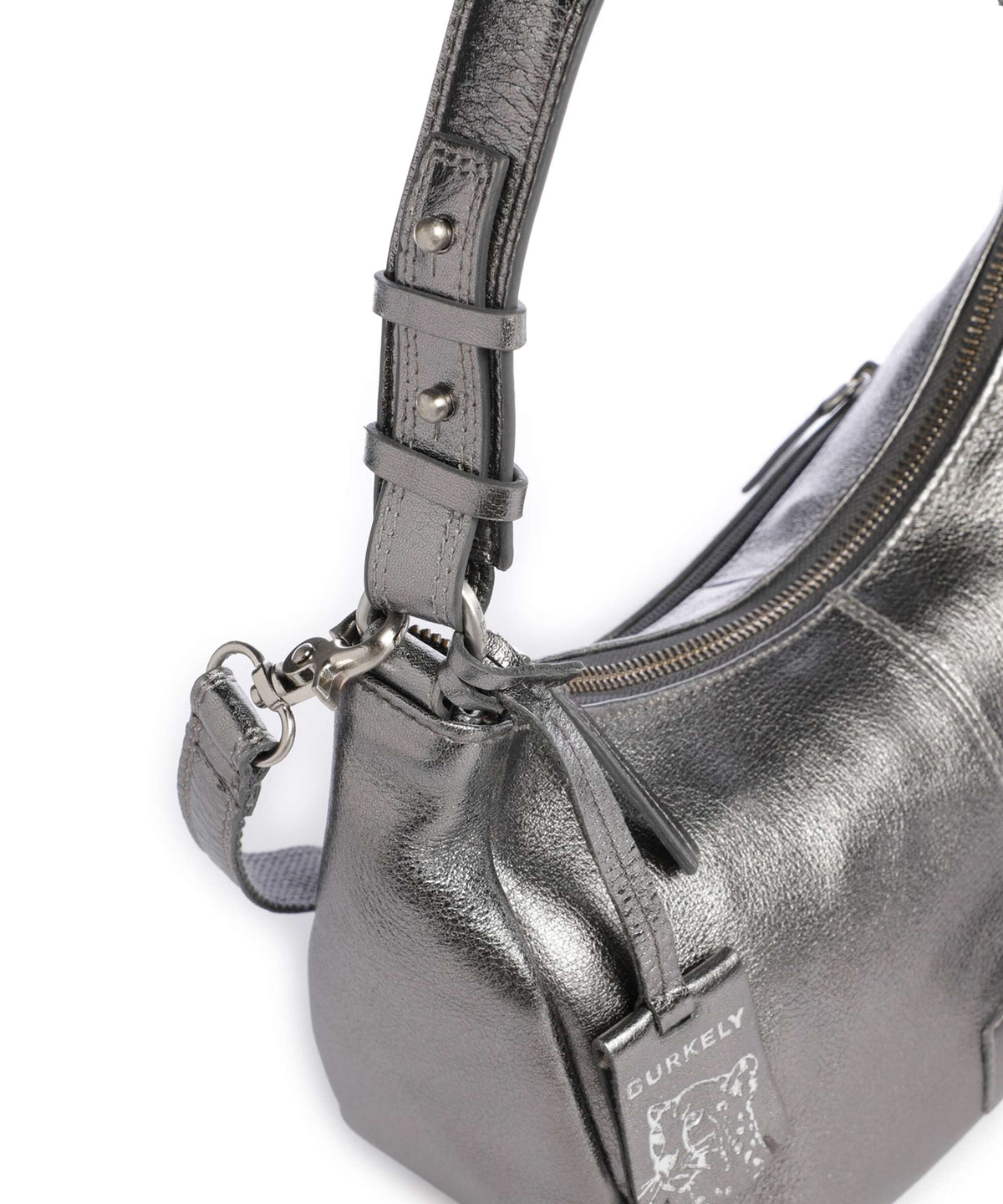 Burkely Soft Skylar Hobo bag gun metal