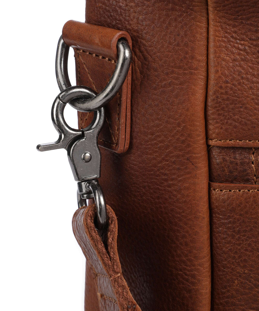 Burkely Antique Avery Briefcase cognac