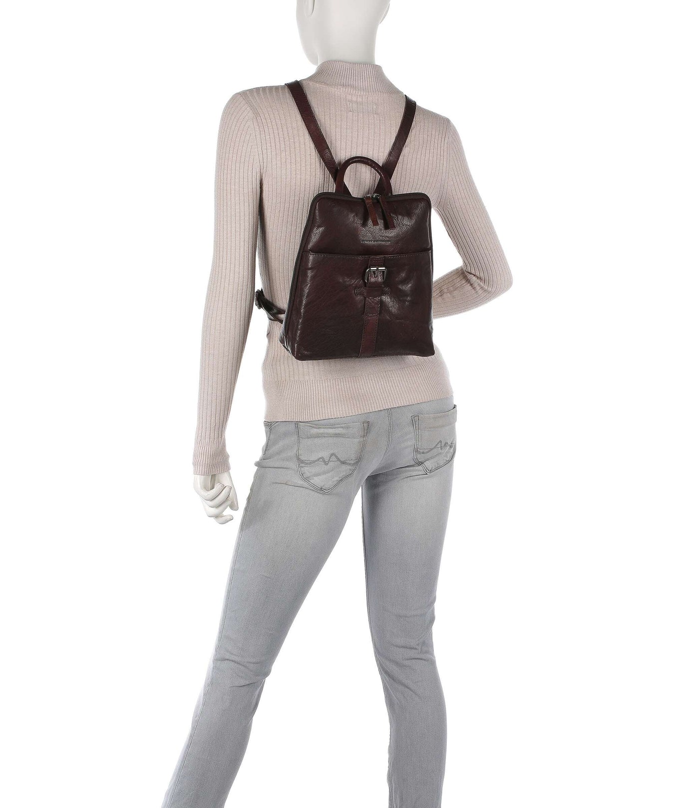 Spikes & Sparrow Backpack dark brown