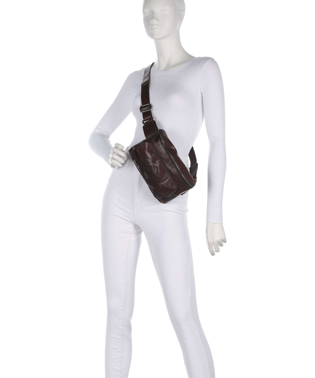 Spikes & Sparrow Bronco Belt bag dark brown
