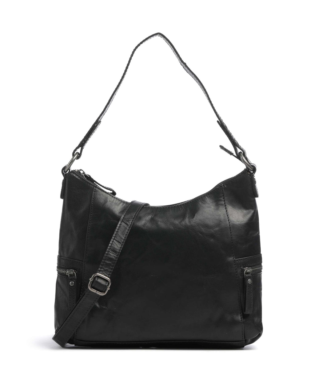 Spikes & Sparrow Bronco Toronto Hobo bag black