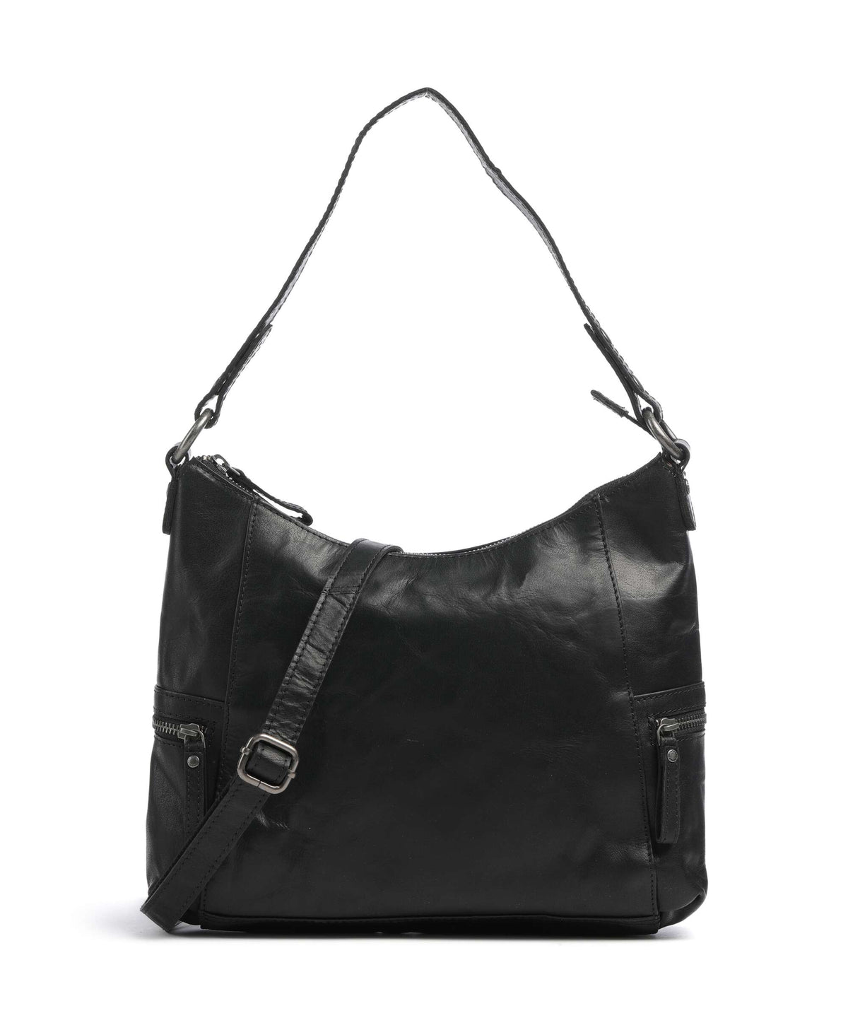 Spikes & Sparrow Bronco Toronto Hobo bag black
