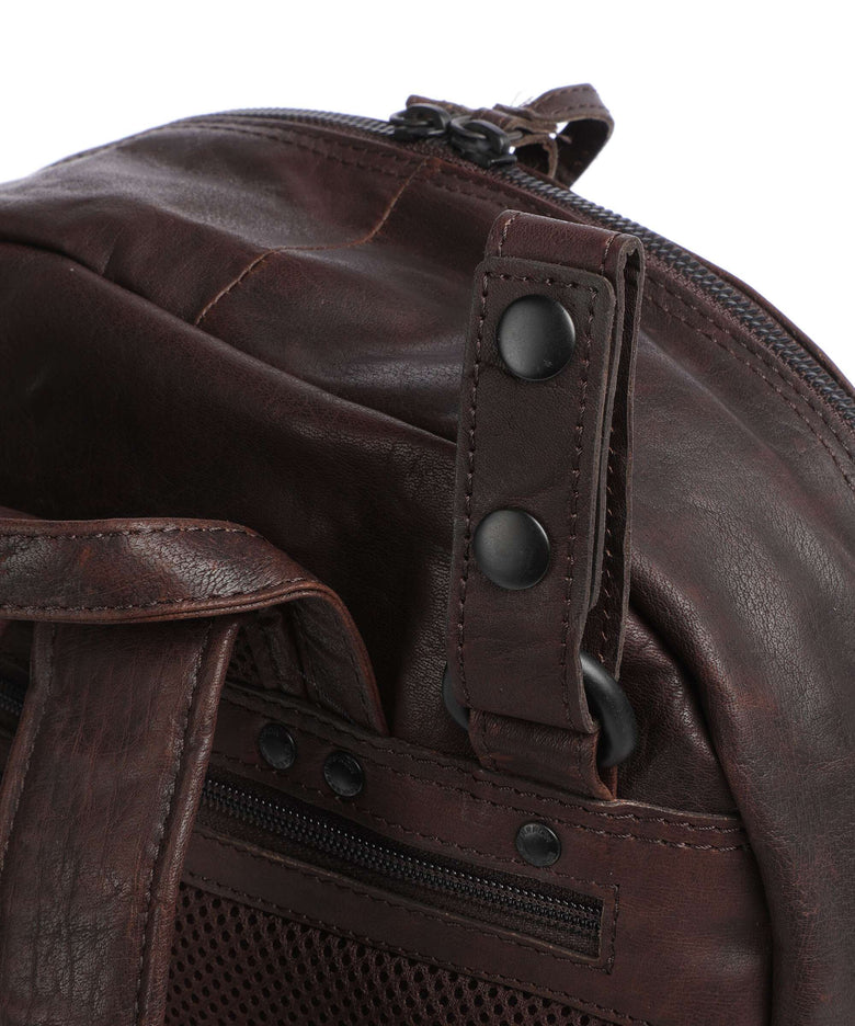 Spikes & Sparrow Bronco Laptop backpack dark brown