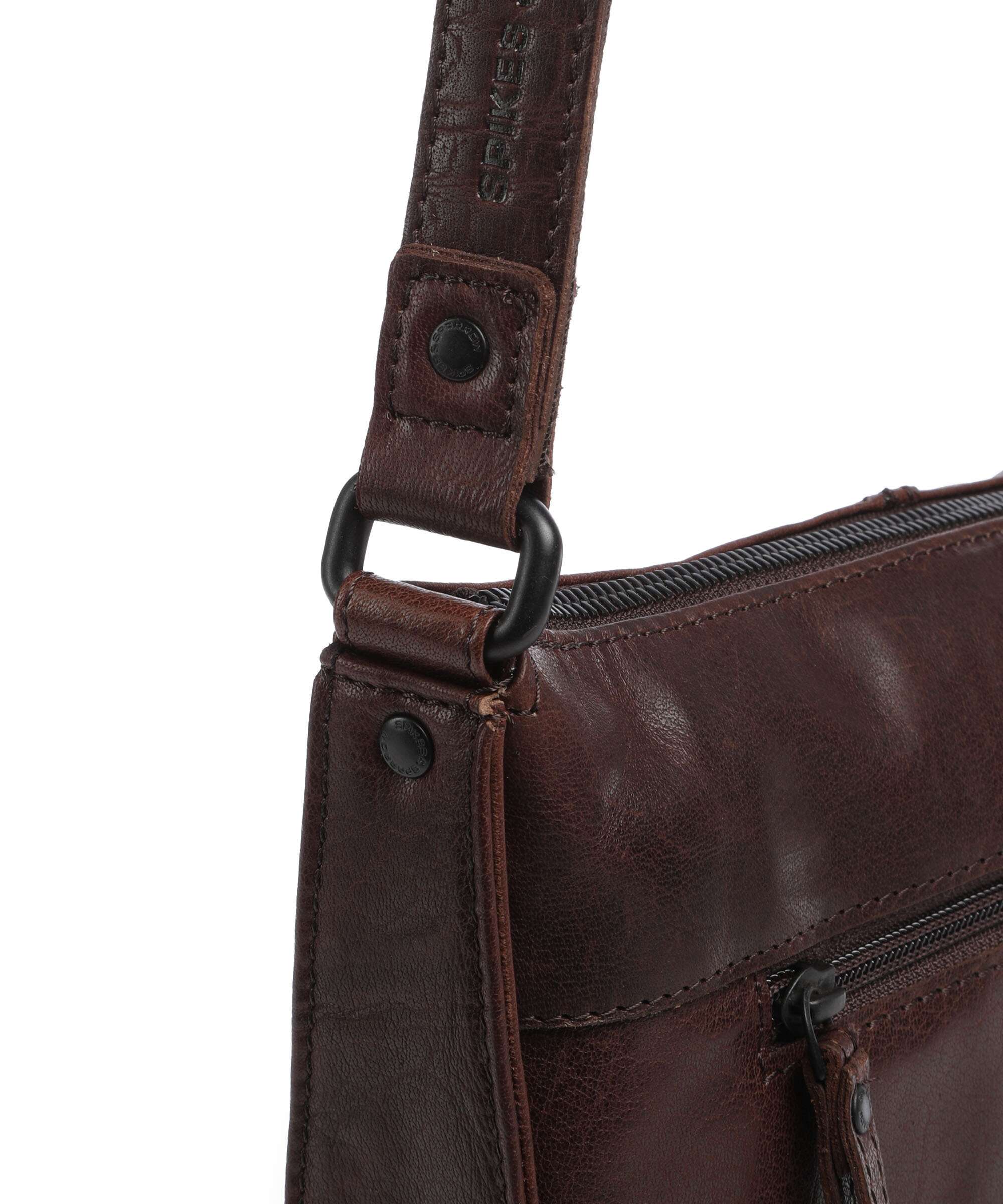 Spikes & Sparrow Bronco Titia Crossbody bag dark brown