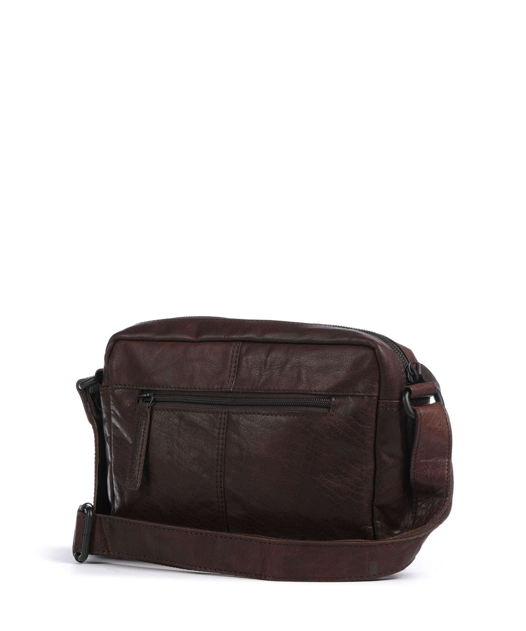 Spikes & Sparrow Bronco Kyrillos Crossbody bag dark brown
