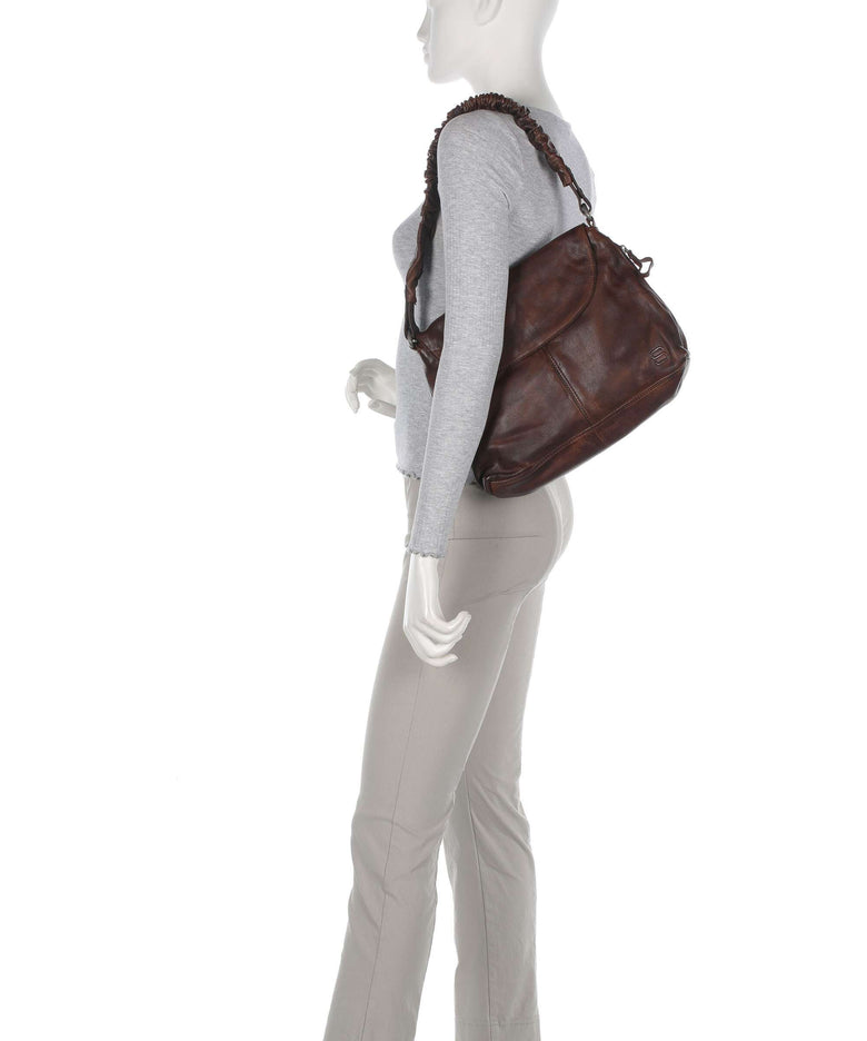 Spikes & Sparrow Apache Kimberley Shoulder bag dark brown
