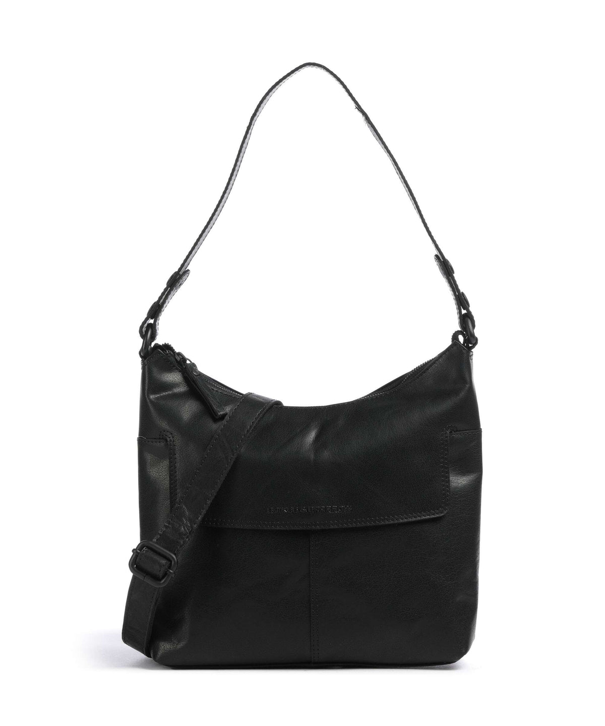 Spikes & Sparrow Bronco Sherrill Hobo bag schwarz