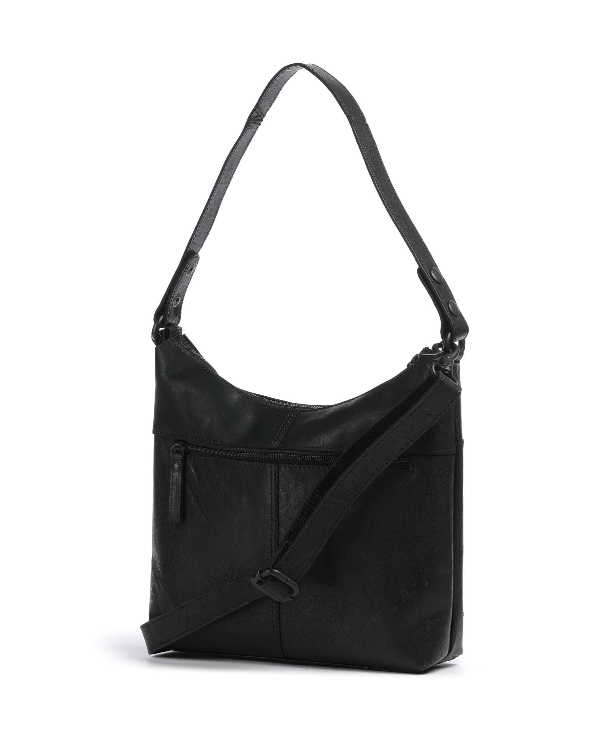 Spikes & Sparrow Bronco Sherrill Hobo bag schwarz