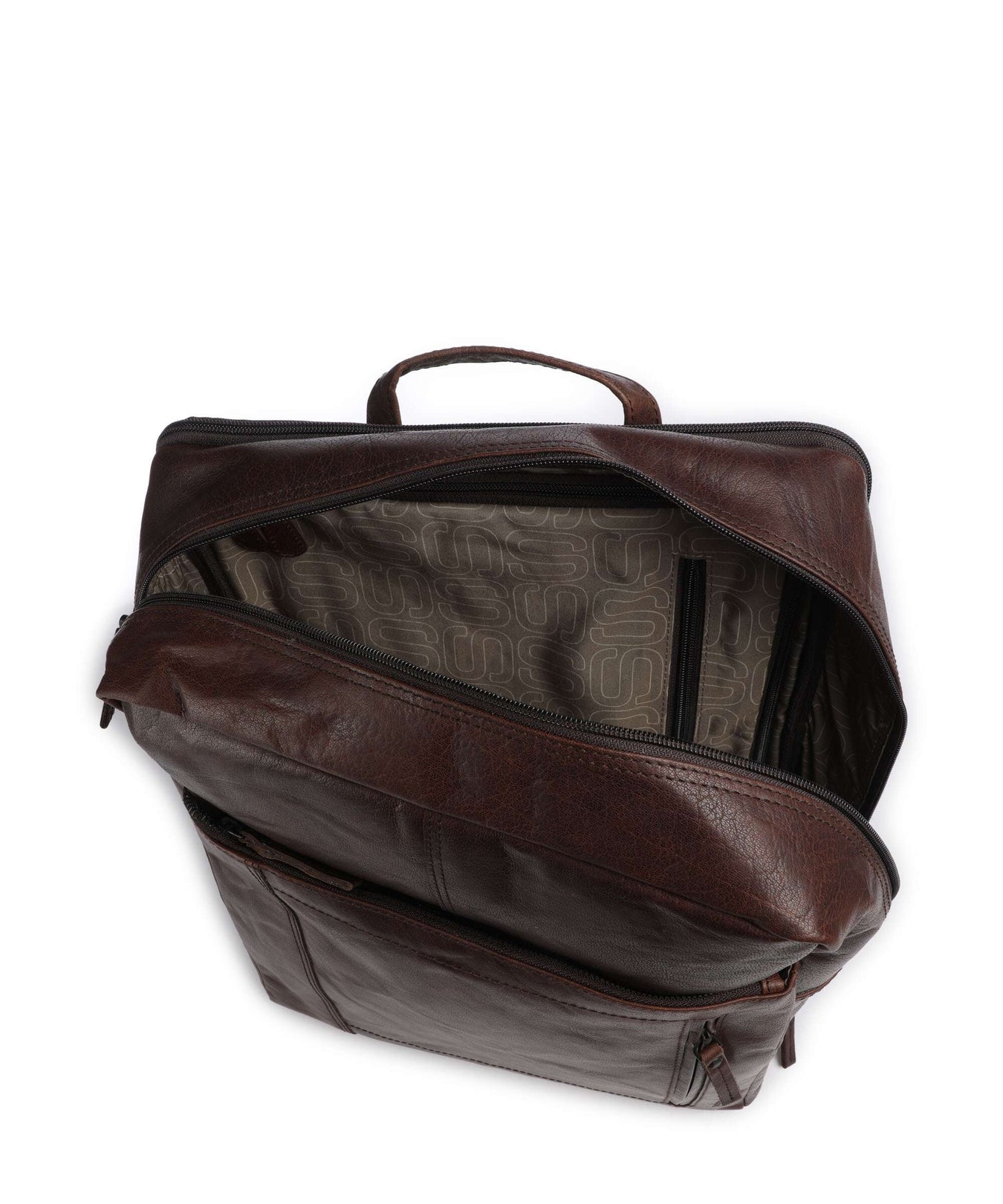 Spikes & Sparrow Bronco Jonathan Backpack dunkelbraun