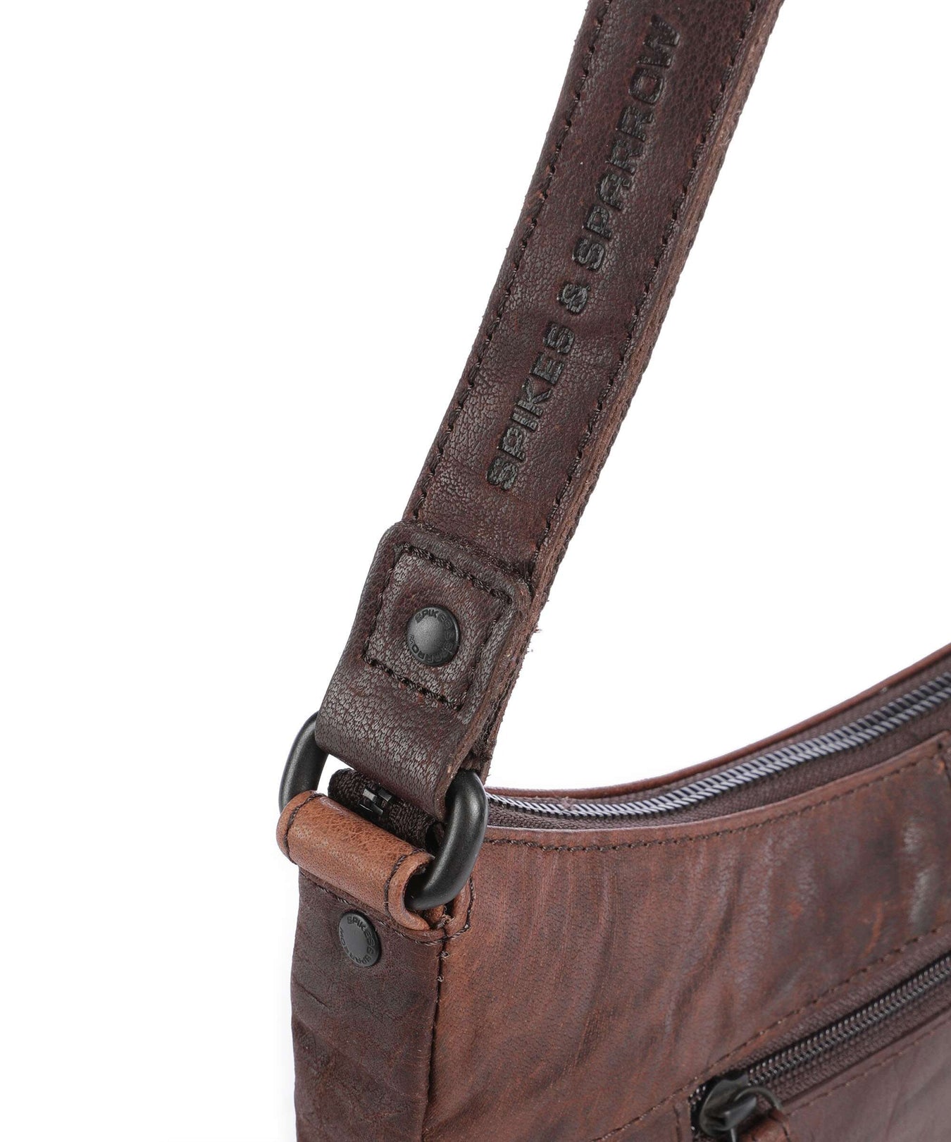 Spikes & Sparrow Bronco Cecelia Crossbody bag dark brown