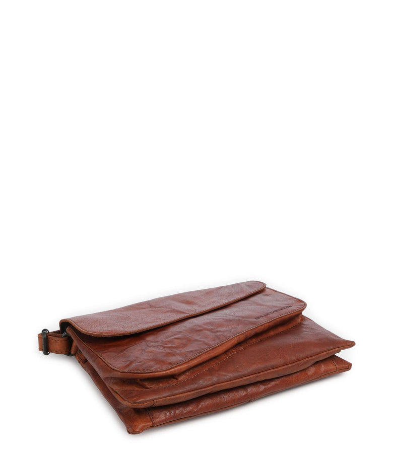 Spikes & Sparrow Bronco Carline Crossbody bag brandy