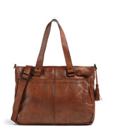Spikes & Sparrow Apache Chrissey Briefcase brandy