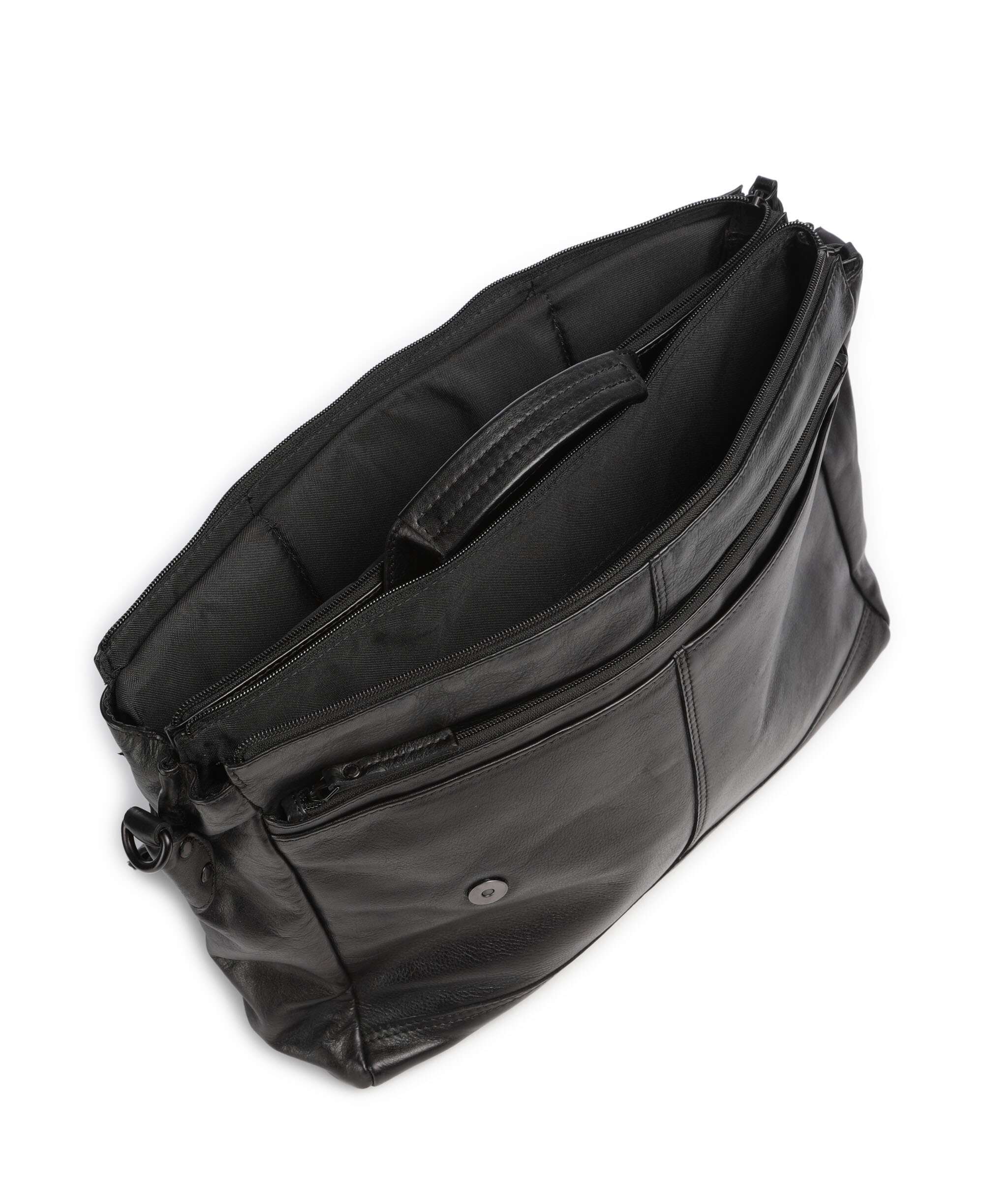 Spikes & Sparrow Apache Benzo Briefcase black