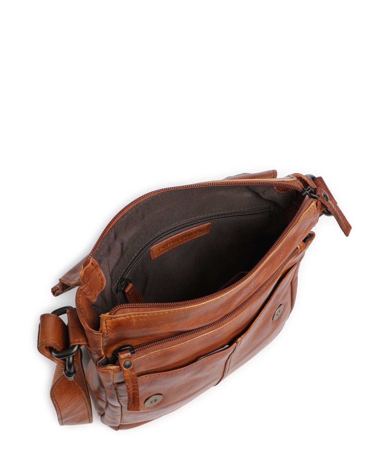 Spikes & Sparrow Apache Stan Crossbody bag brandy