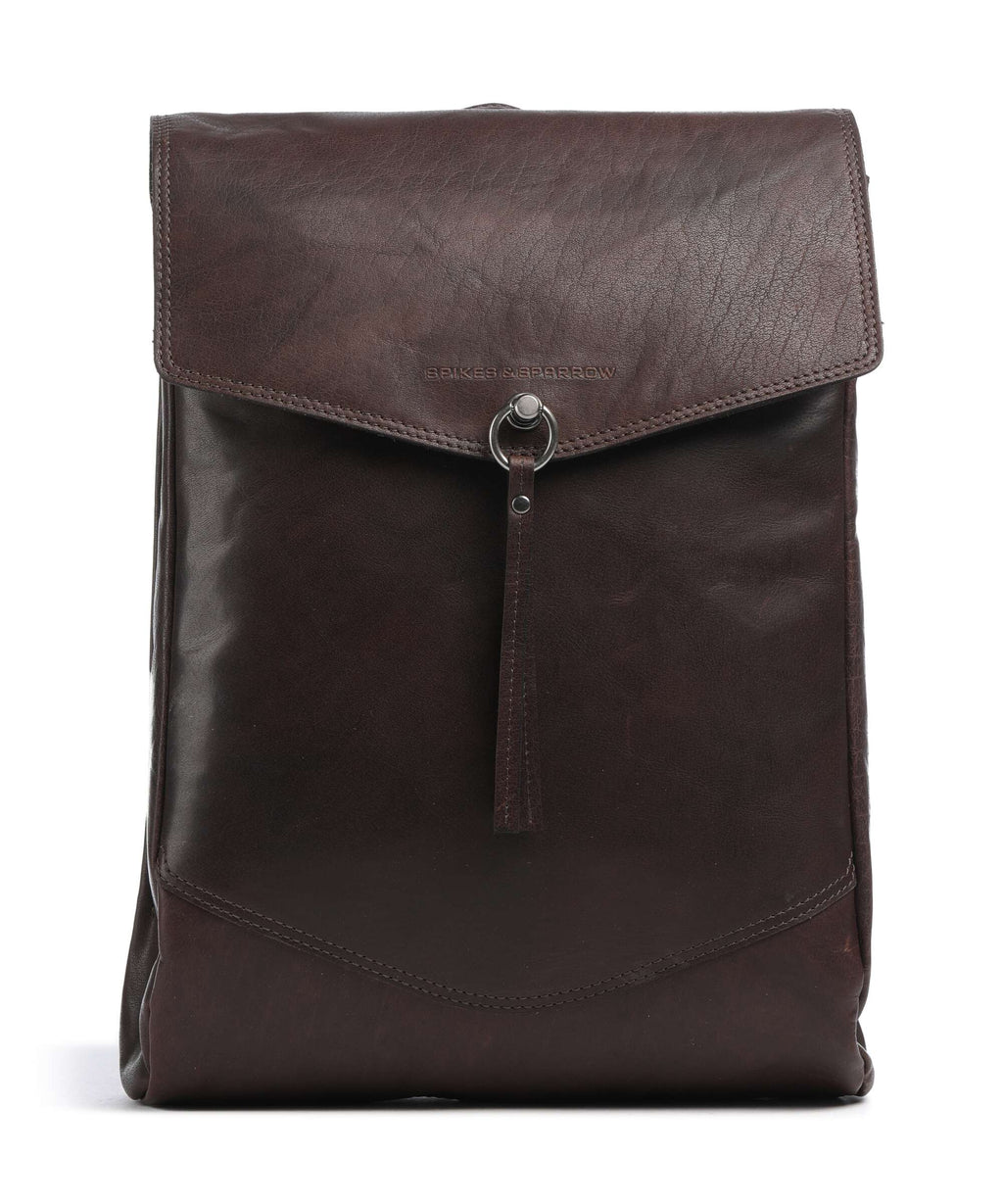 Spikes & Sparrow Bronco Marlotte Laptop backpack dark brown