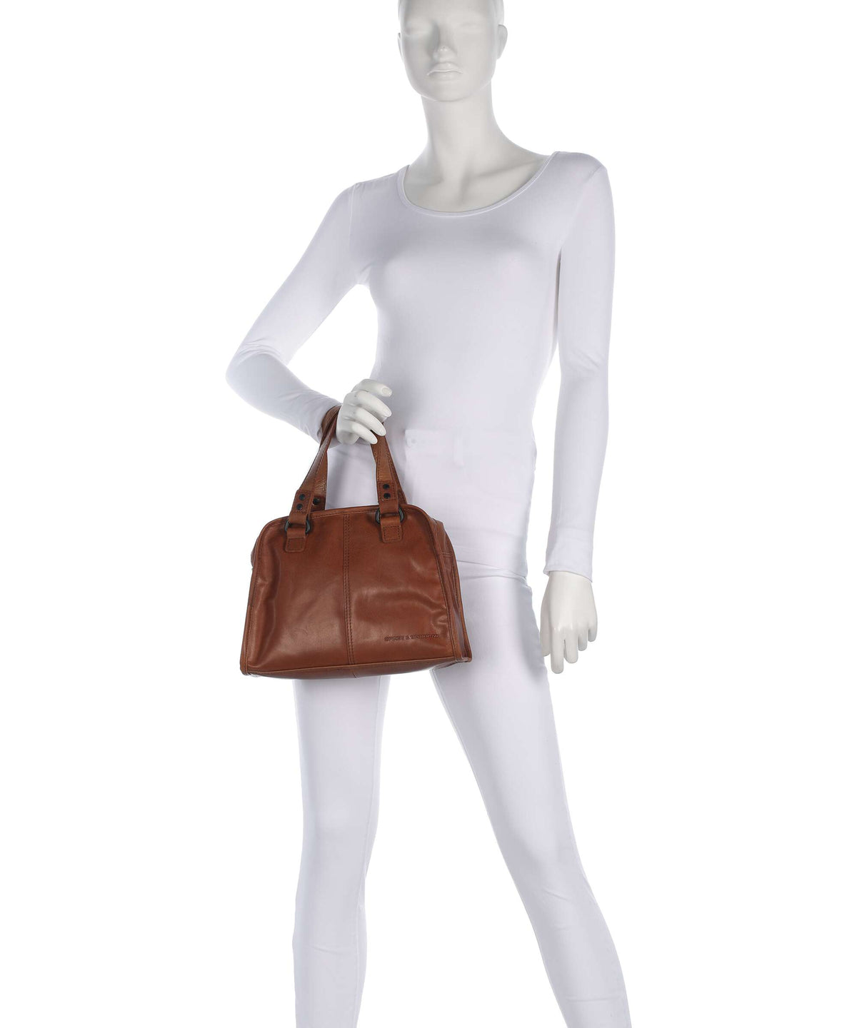 Spikes & Sparrow Bronco Danine Handbag brandy