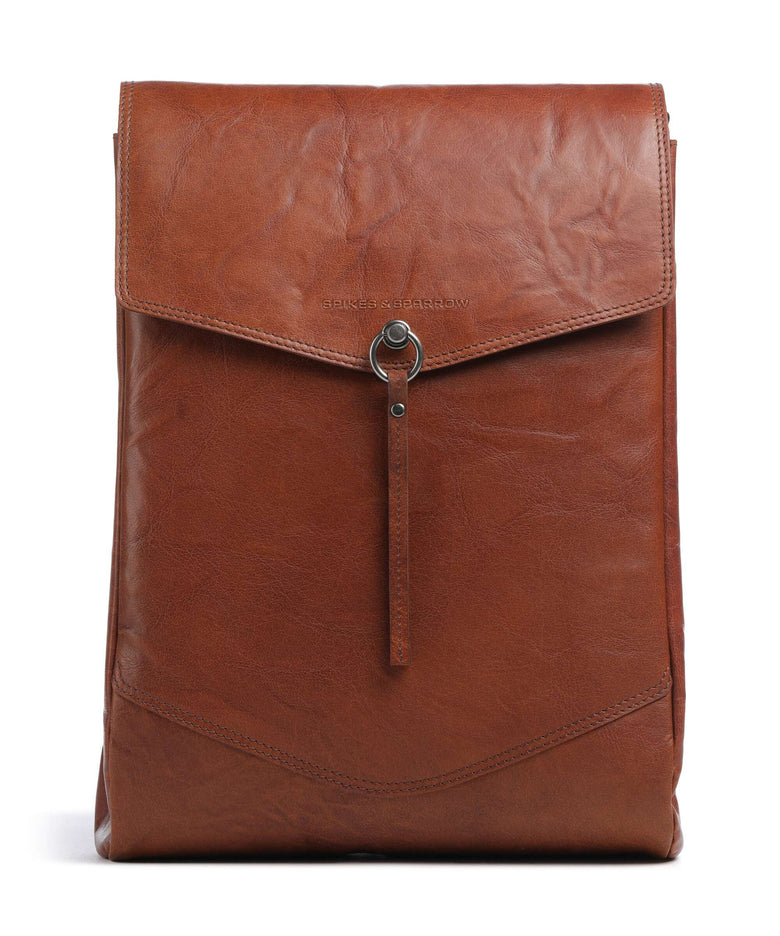 Spikes & Sparrow Bronco Marlotte Laptop backpack brandy