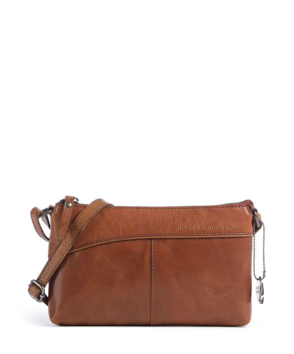 Spikes & Sparrow Bronco Merlin Crossbody bag brandy