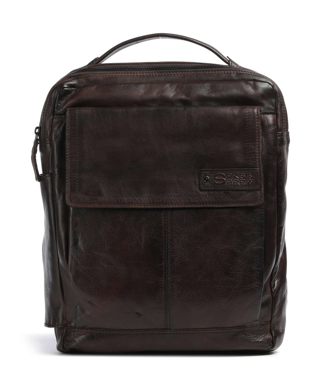 Spikes & Sparrow Apache Fred Laptop backpack dark brown