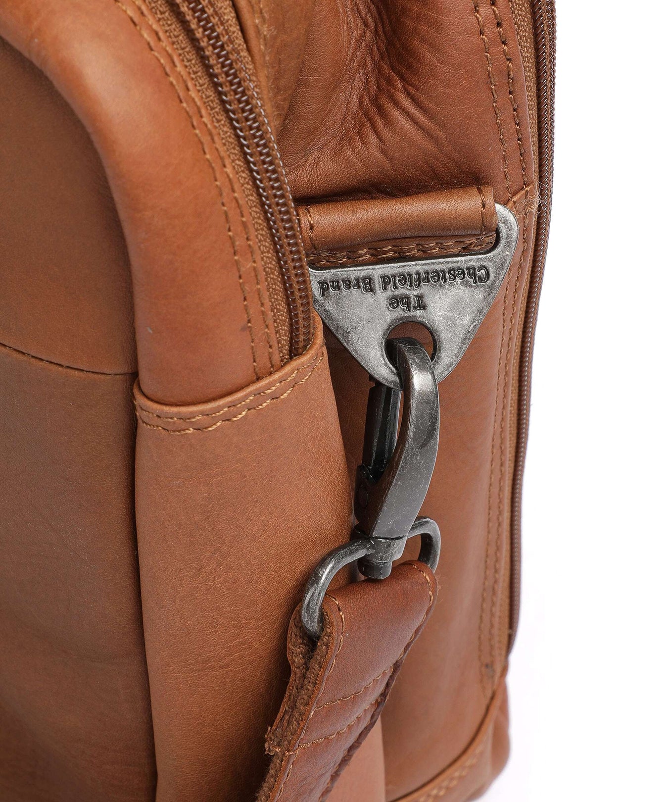 The Chesterfield Brand Ryan Briefcase cognac