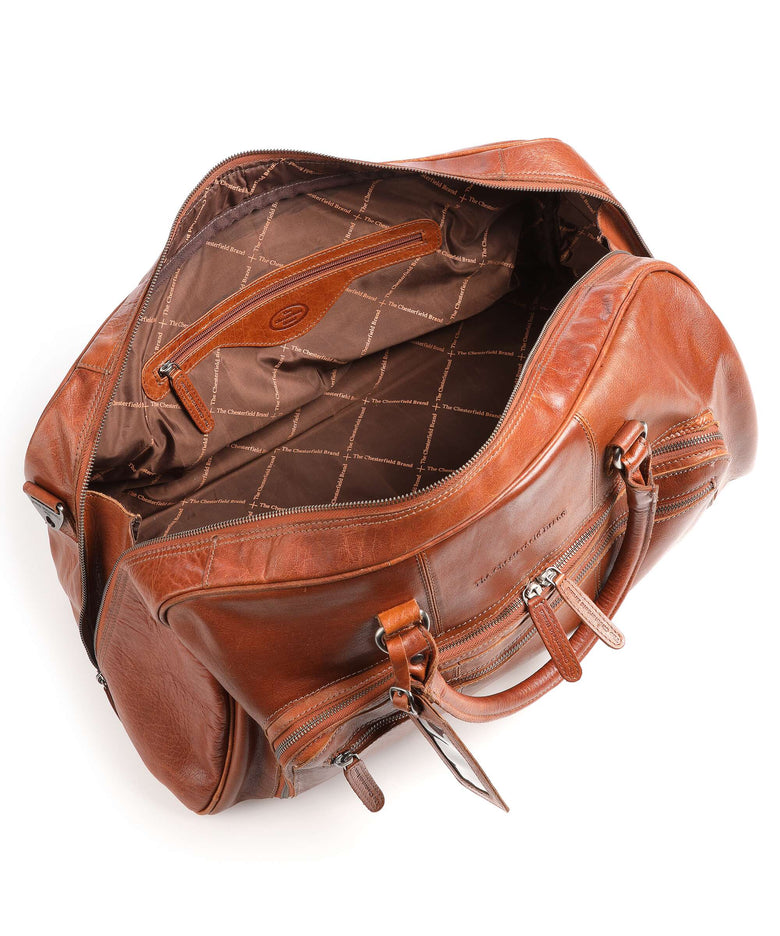 The Chesterfield Brand Mainz Weekend bag cognac