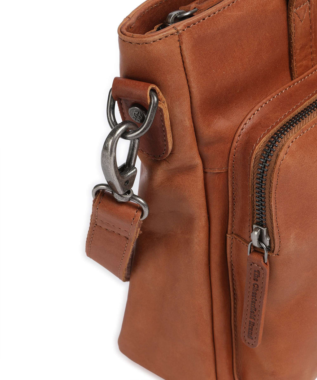The Chesterfield Brand Wax Pull Up Cow Alicante Tote bag cognac