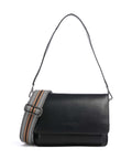 The Chesterfield Brand Cow Wax Pull Up Aviles Shoulder bag black