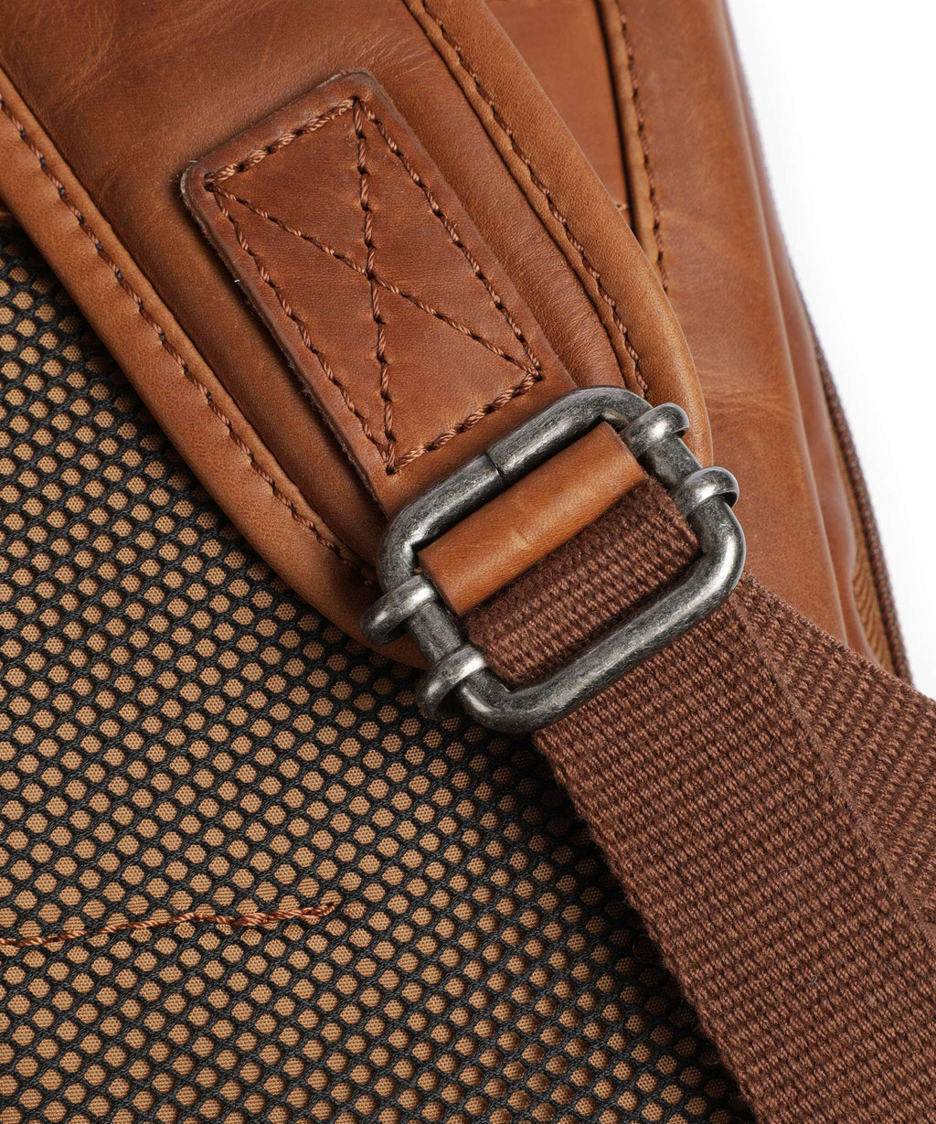 The Chesterfield Brand Wax Pull Up Cow Savona Backpack cognac