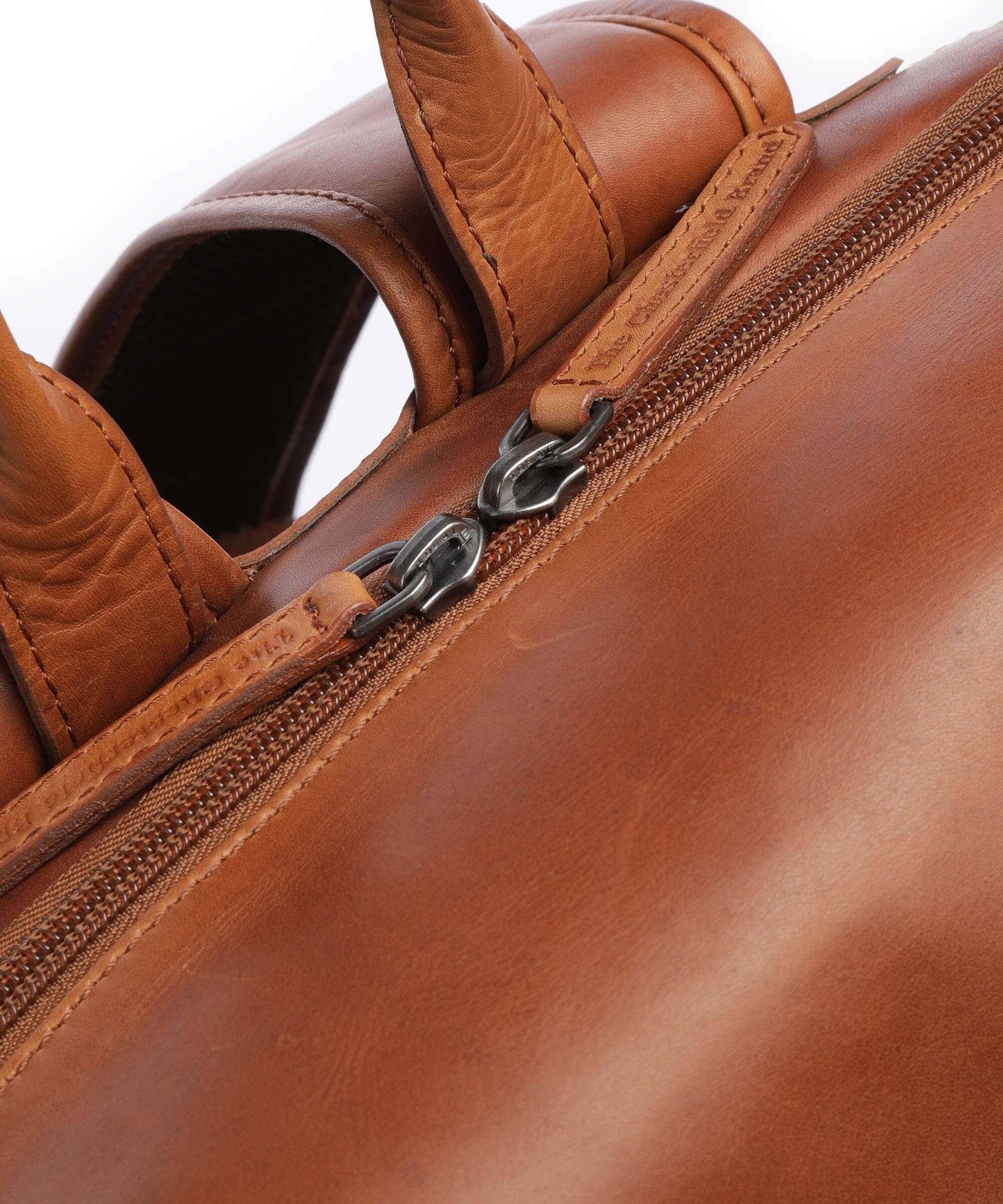 The Chesterfield Brand Wax Pull Up Cow Mazara Backpack cognac
