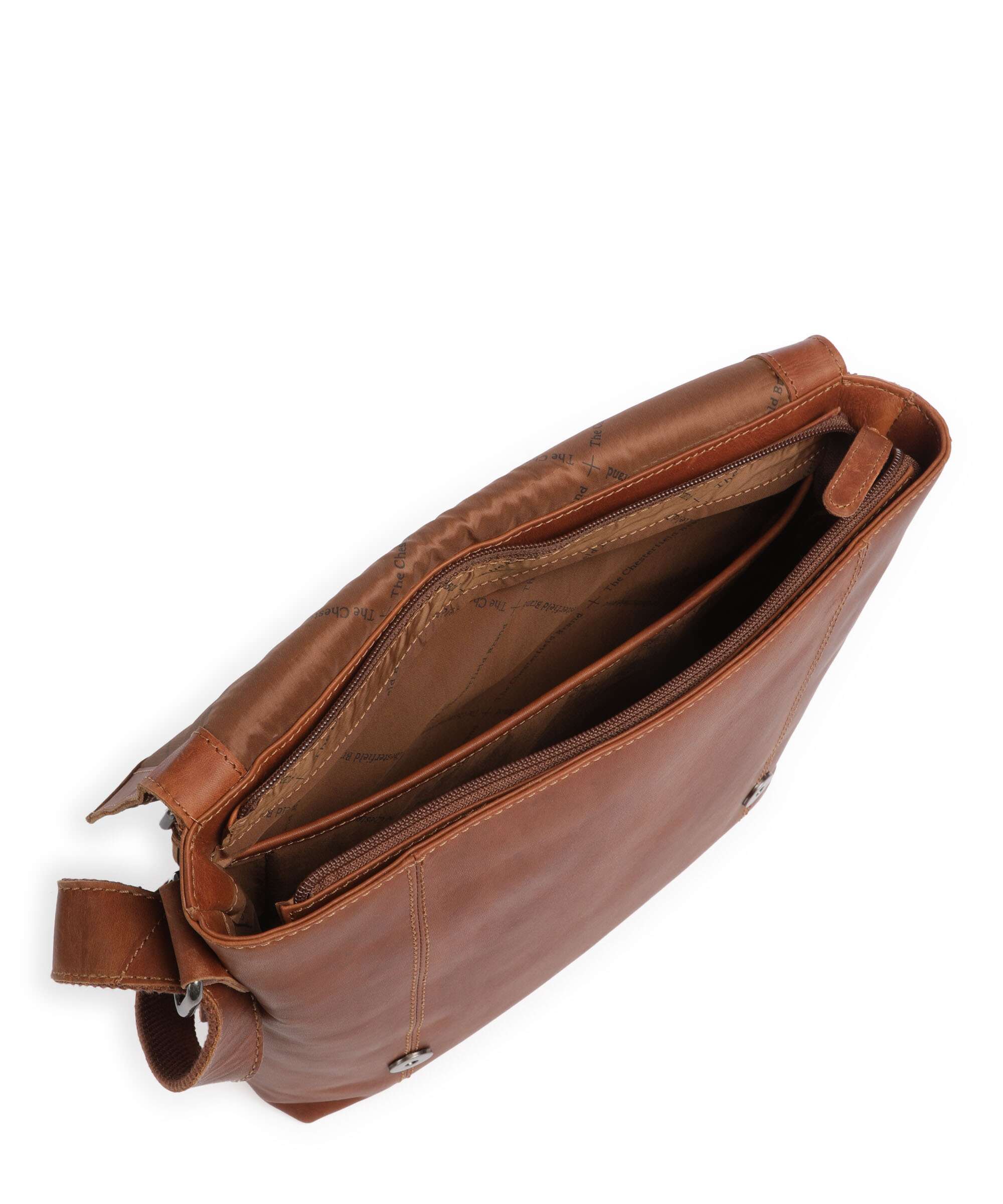 The Chesterfield Brand Matera Briefcase cognac