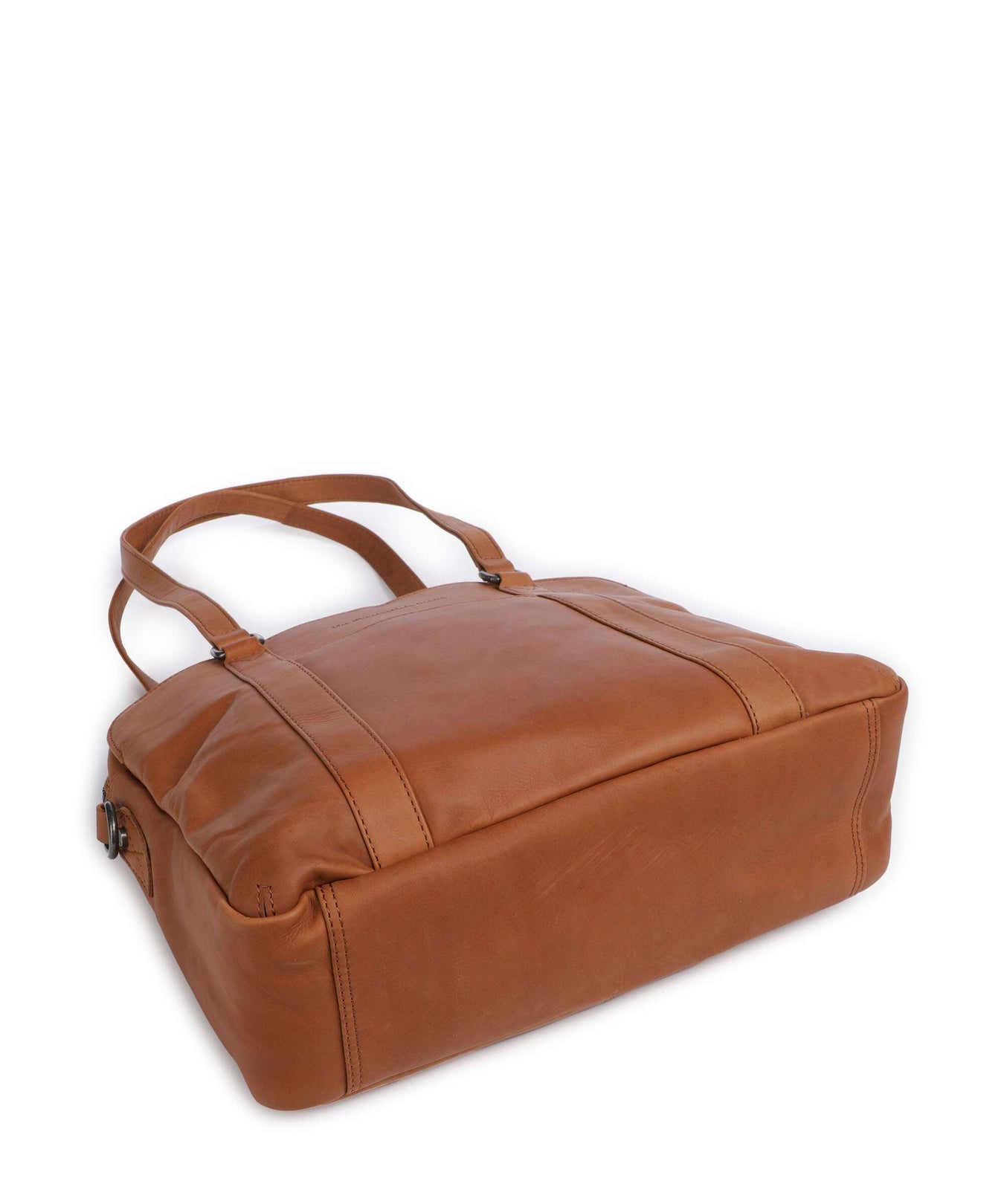 The Chesterfield Brand Cow Wax Pull Up Pretoria Shoulder bag cognac