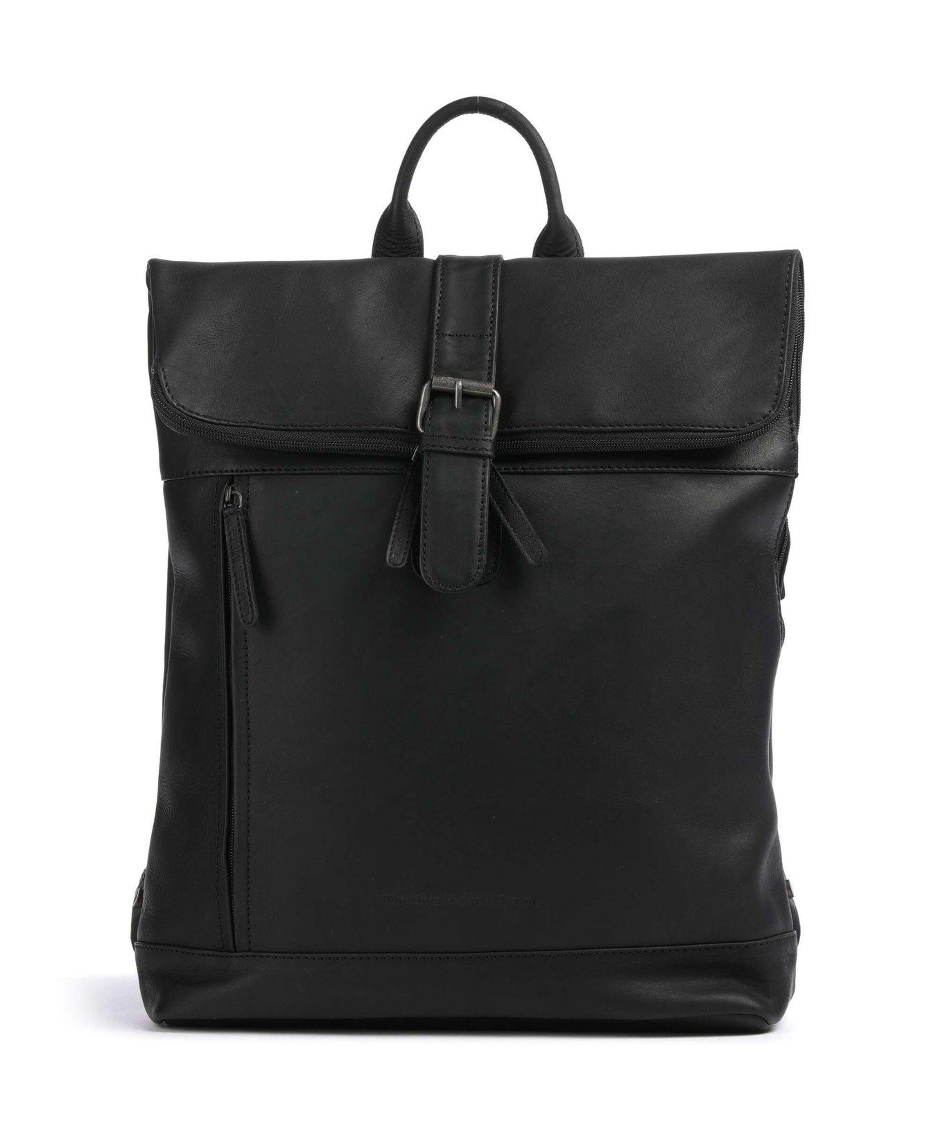 The Chesterfield Brand Cow Wax Pull Up Larsson Backpack black