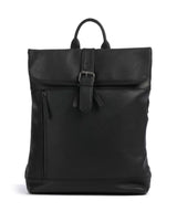 The Chesterfield Brand Cow Wax Pull Up Larsson Backpack black