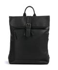 The Chesterfield Brand Cow Wax Pull Up Larsson Backpack black