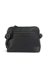 The Chesterfield Brand Cow Wax Pull Up Nebraska Crossbody bag black