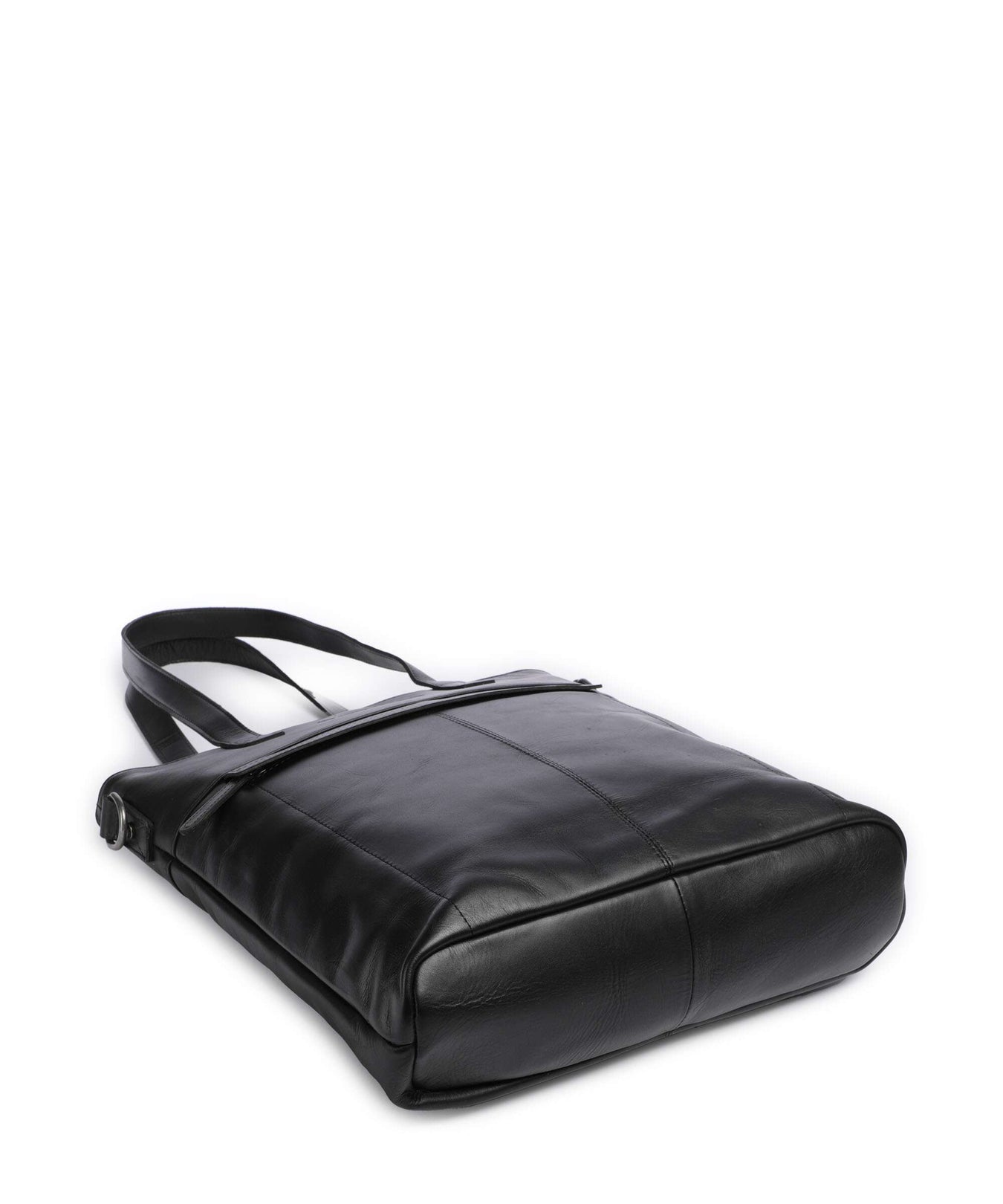 The Chesterfield Brand Cow Wax Pull Up Nunavik Tote bag black