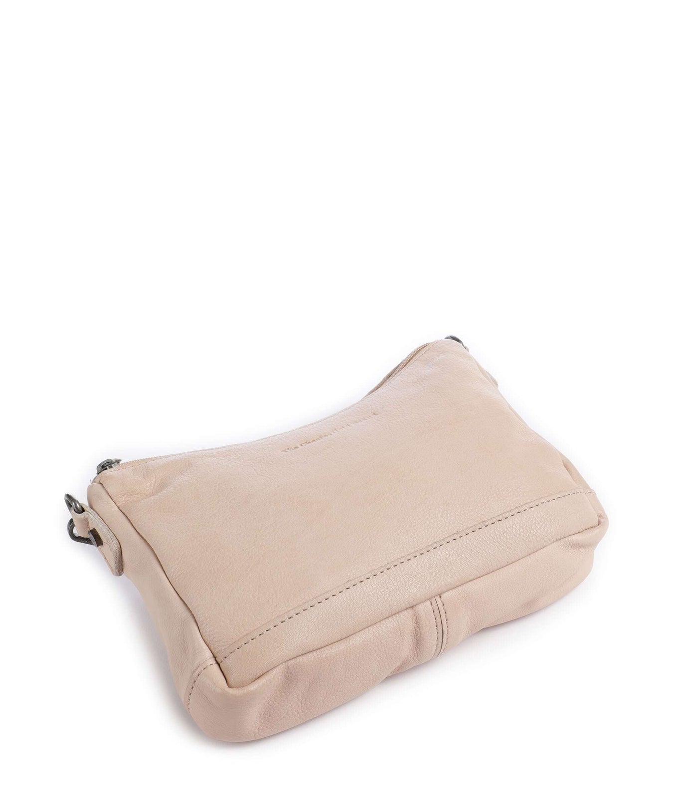 The Chesterfield Brand Washed Waxed Cow Irving Shoulder bag beige