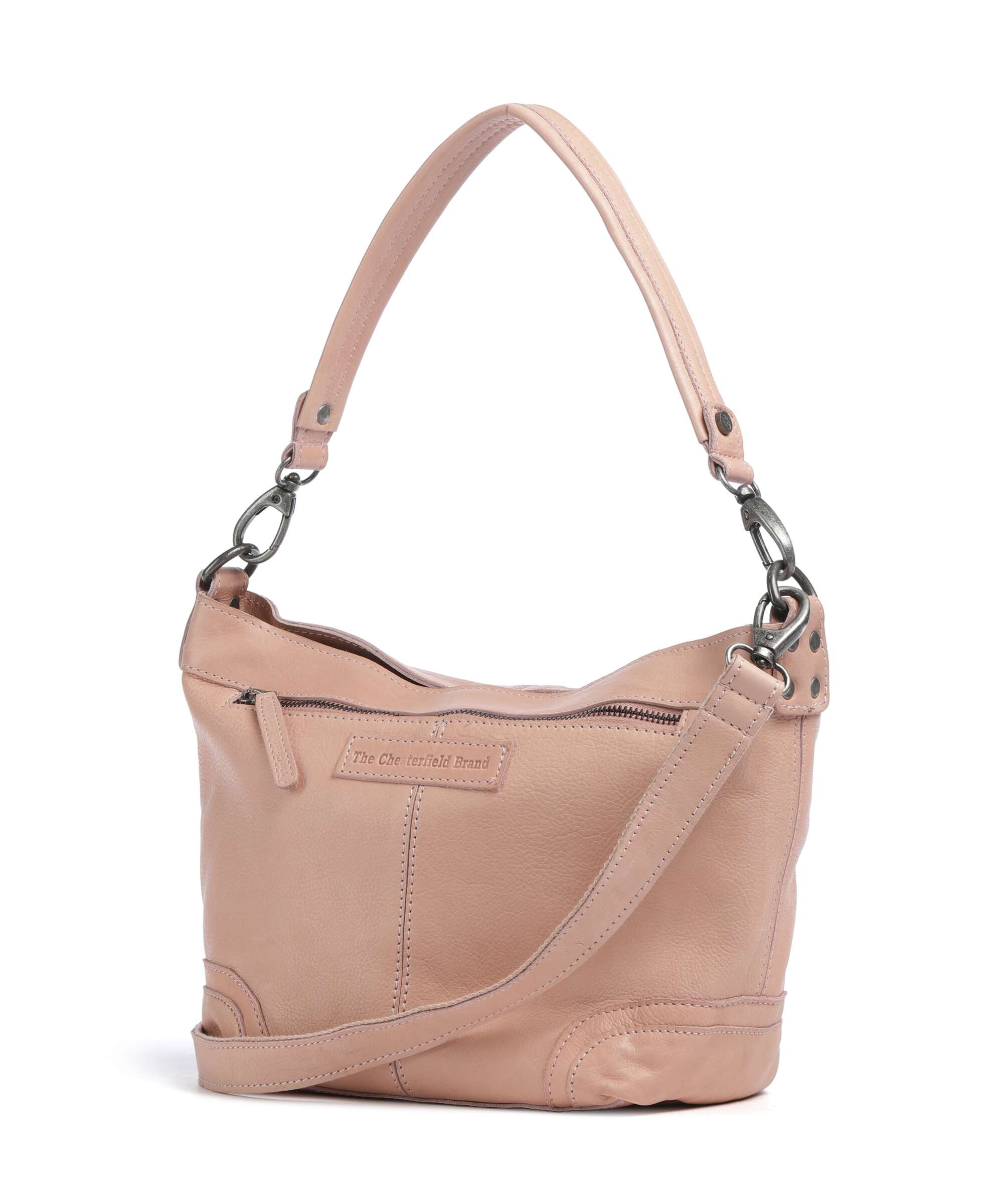 The Chesterfield Brand Washed Waxed Cow Lucy Shoulder bag vintage rose