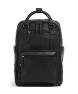 The Chesterfield Brand Wax Pull Up Cow Calden Backpack black