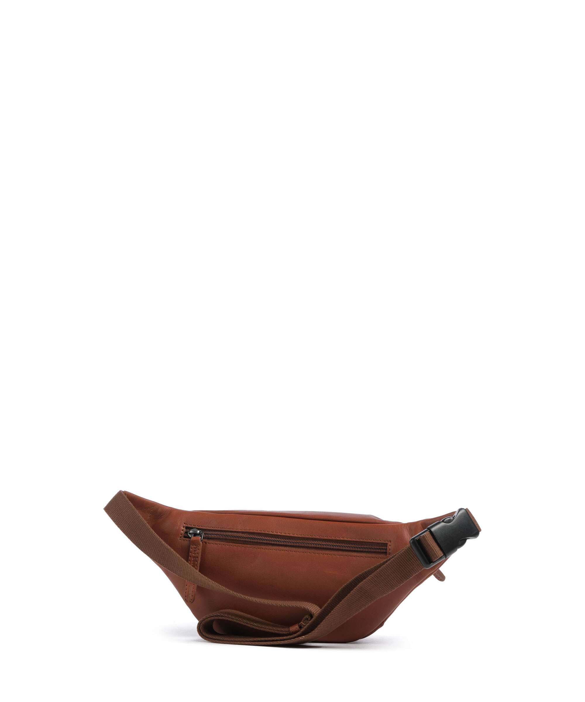 The Chesterfield Brand Wax Pull Up Cow Brana Belt bag cognac