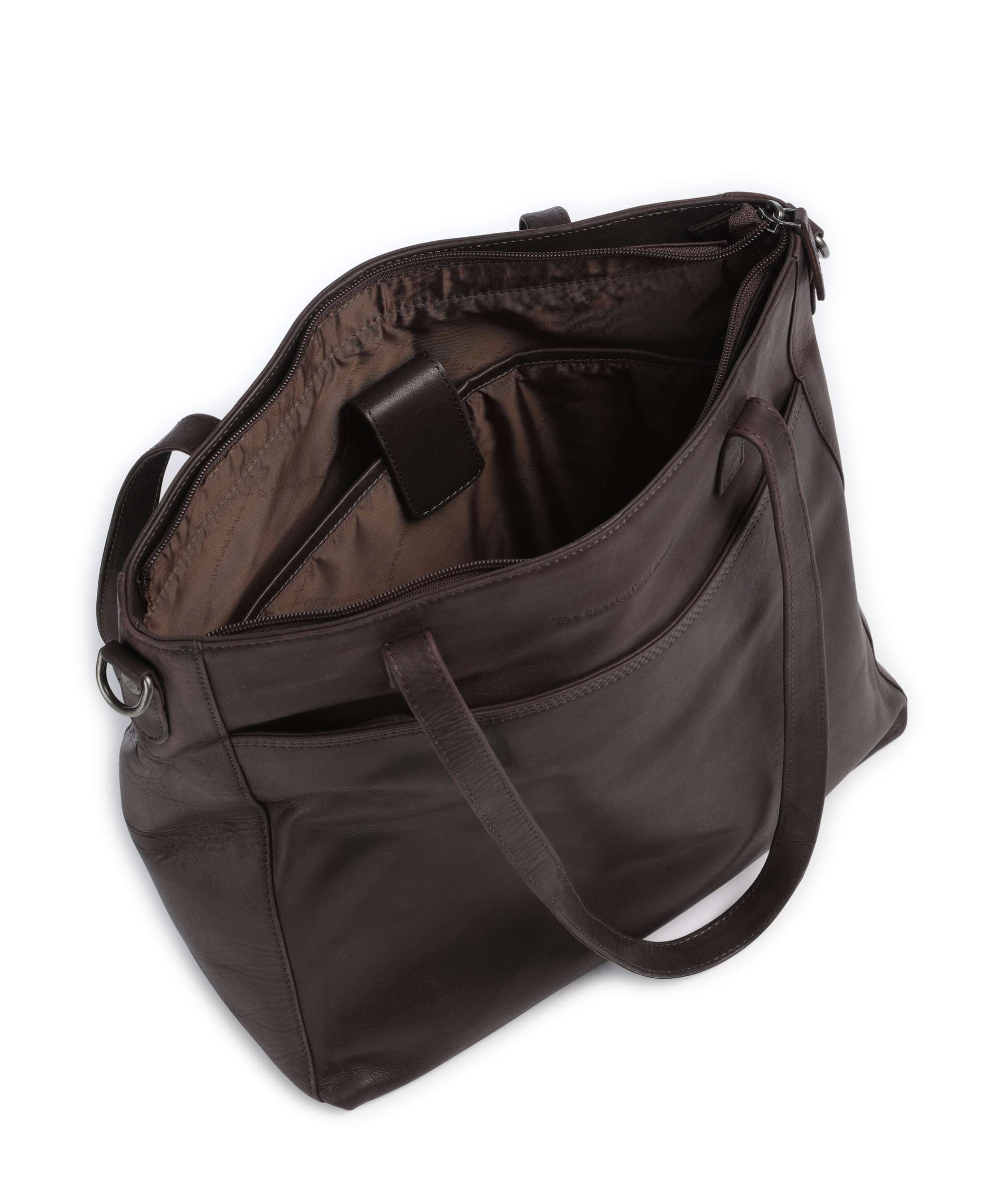 The Chesterfield Brand Wax Pull Up Cow Mosel Tote bag brown