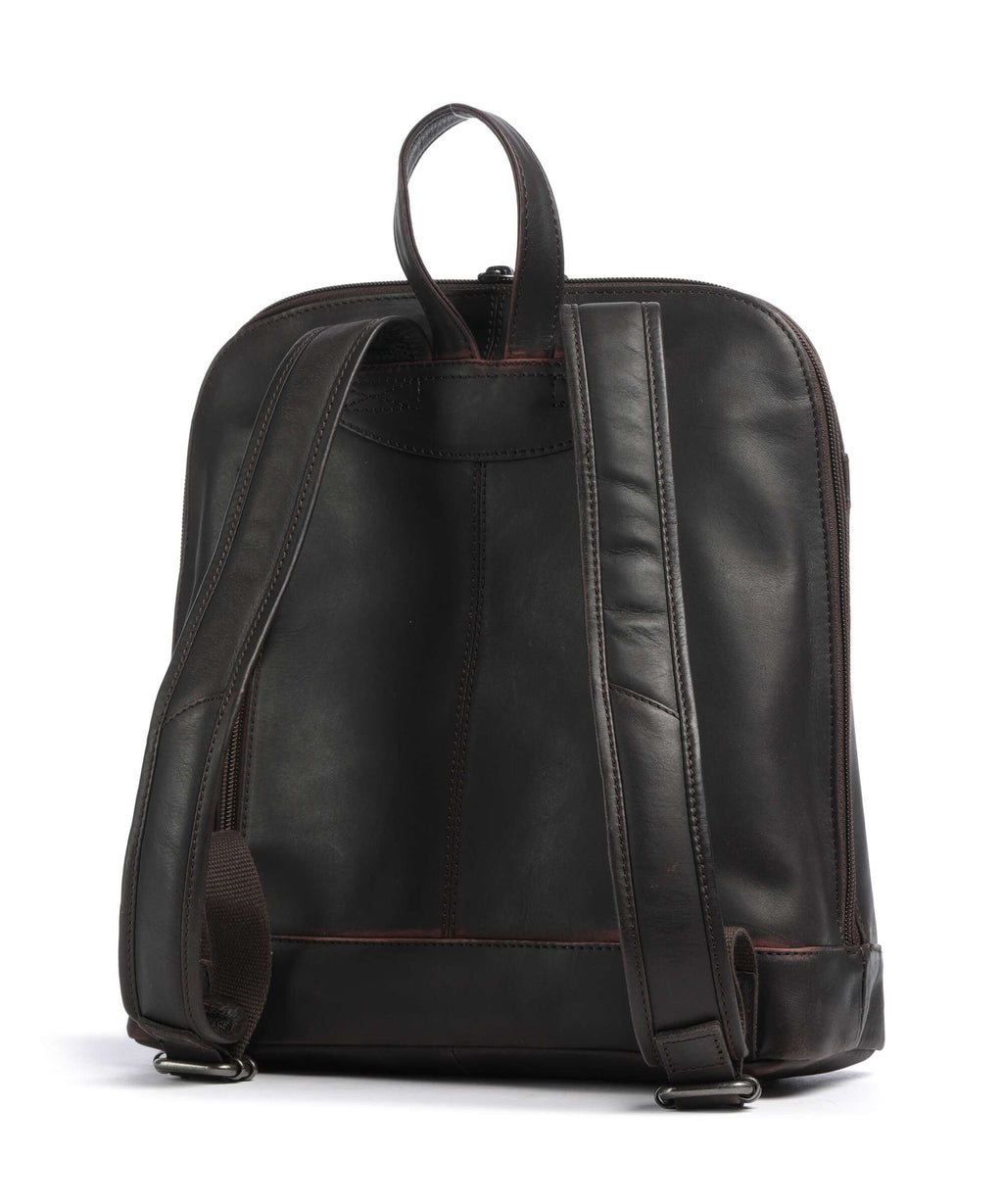 The Chesterfield Brand Wax Pull Up Cow Tigris Backpack brown