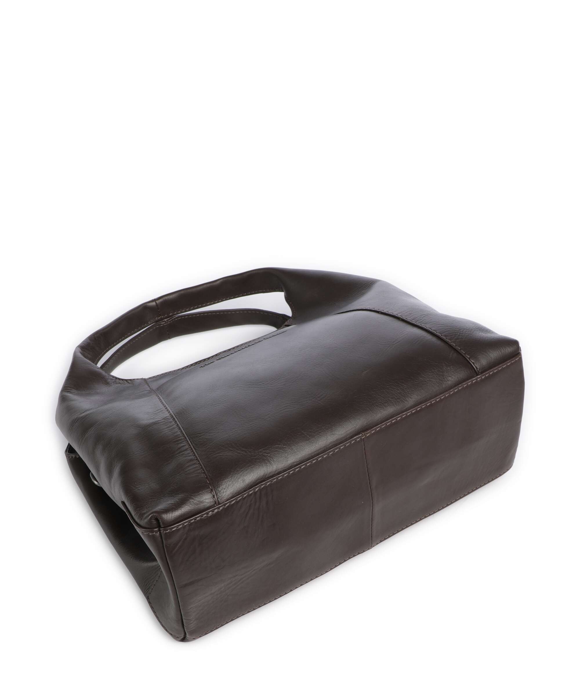 The Chesterfield Brand Wax Pull Up Cow Salina Handbag brown