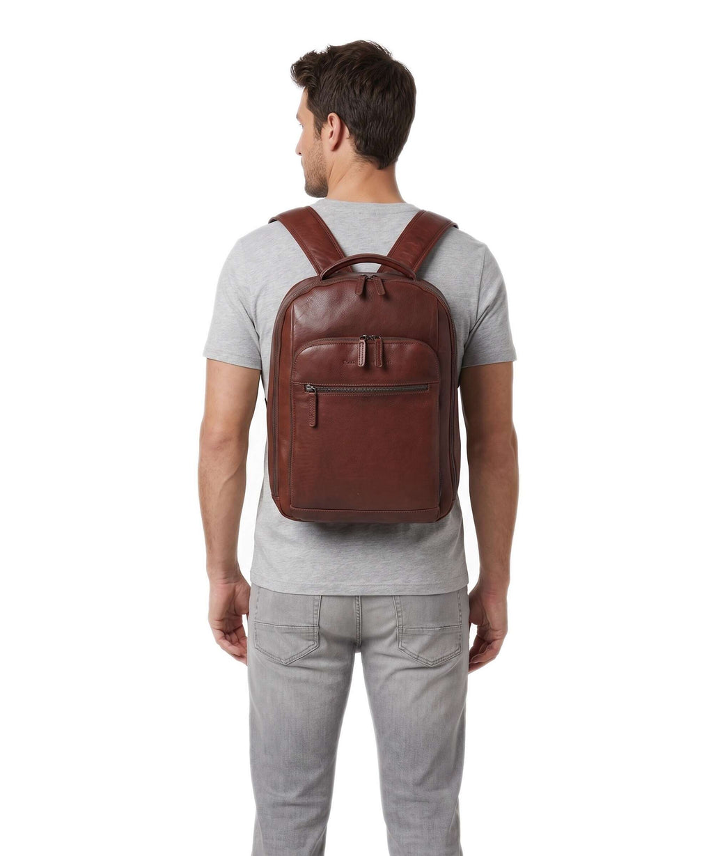 The Chesterfield Brand Sienna Serenzo Backpack cognac
